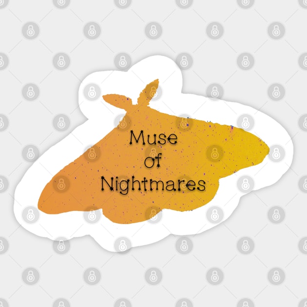 Muse of nightmares Sticker by agnesewho